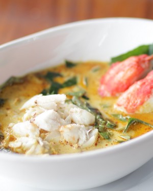 Thai Southern Curry with Crab Meat and Local Herbs